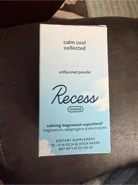 Mood Calming Magnesium Powder - Light Blue Unflavored